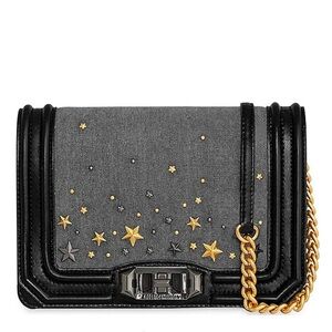 Rebecca Minkoff Stars Denim Small Crossbody Bag